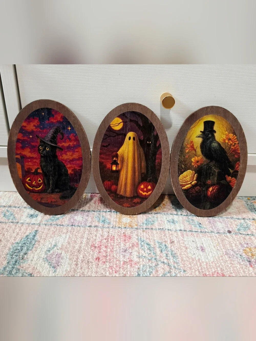 Target Bullseye Playground Halloween 2026 Wood Icon Decor Full Set